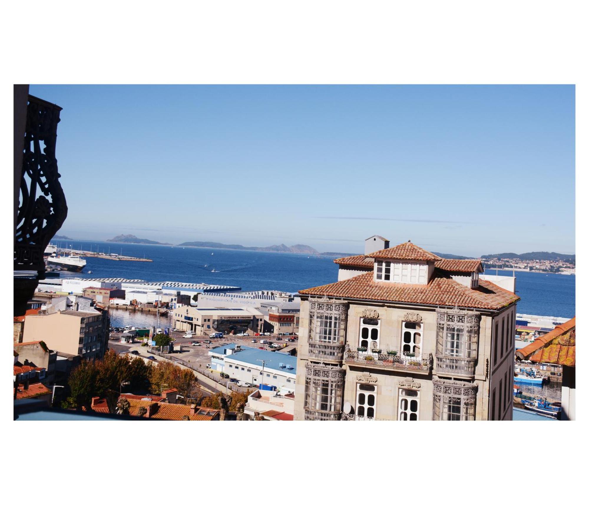 Preciosas Vistas Y A Estrenar En El Casco Viejo Centro Ciudad Daire Vigo Dış mekan fotoğraf